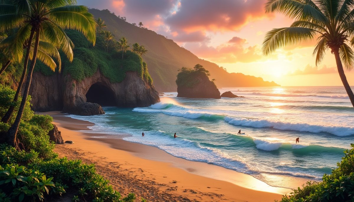 découvrez santa teresa, au costa rica, un véritable paradis pour les amateurs de surf, de plages de sable blanc et de nature sauvage. profitez des vagues exceptionnelles, des paysages époustouflants et d'une ambiance détendue qui font de cet écrin tropical une destination incontournable.