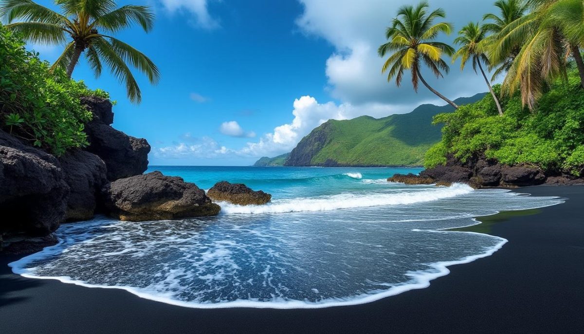découvrez les 5 meilleures plages de sable noir en martinique, entre paysages volcaniques et eaux turquoise pour des vacances inoubliables.